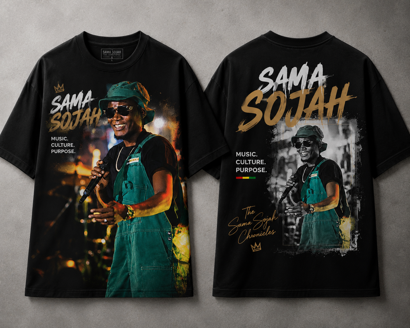 Sama Sojah concert T-shirt